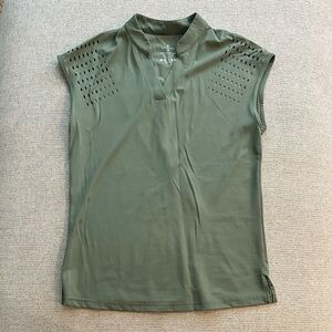 Green Women's Athletic Top